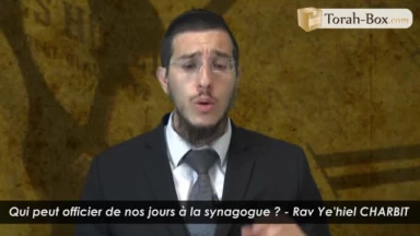Qui peut officier de nos jours à la synagogue ?
