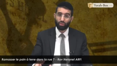 Ramasser le pain à terre dans la rue ?