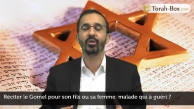 Réciter le Gomel pour son fils ou sa femme ?