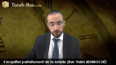 S'acquitter parfaitement de la Amida