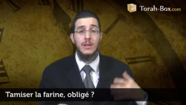 Tamiser la farine, obligé ?