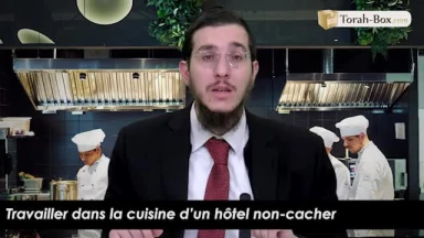 Travailler dans la cuisine d’un hôtel non-cacher