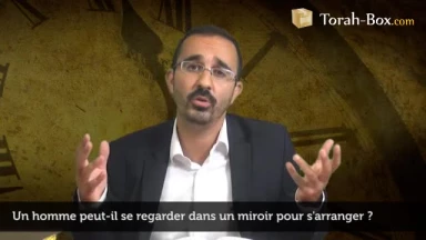 Un homme peut-il se regarder dans un miroir pour s'arranger ?