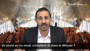 Un sourd ou un muet comptent-ils dans le Minyan ?
