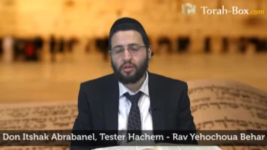 Don Its'hak Abrabanel : tester Hachem