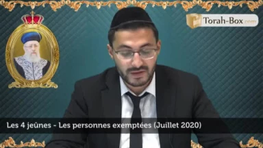 Les 4 jeûnes - Les personnes exemptées