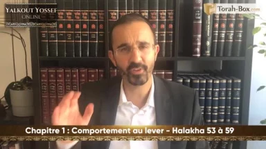 Comportement au lever (Halakha 53 à 59)
