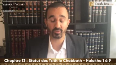 Statut des Tsitit le Chabbath (Halakha 1 à 9)