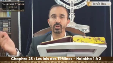 Les lois des Téfilines (Halakha 1 à 2)