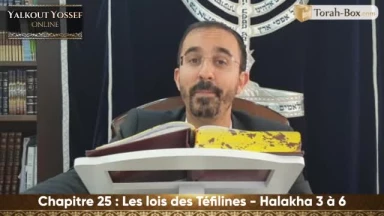 Les lois des Téfilines (Halakha 3 à 6)