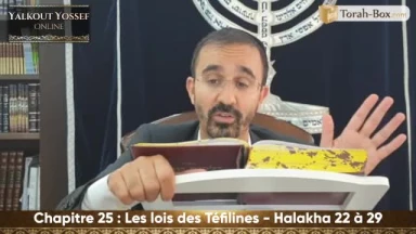 Les lois des Téfilines (Halakha 22 à 29)