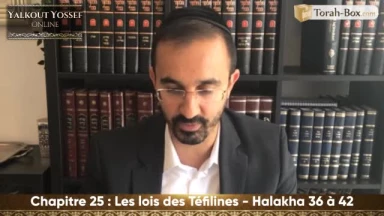Les lois des Téfilines (Halakha 36 à 42)
