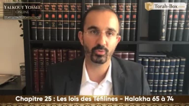 Les lois des Téfilines (Halakha 65 à 74)