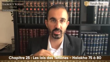 Les lois des Téfilines (Halakha 75 à 80)