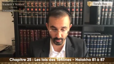 Les lois des Téfilines (Halakha 81 à 87)