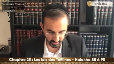 Les lois des Téfilines (Halakha 88 à 95)