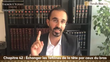 Echanger les Téfilines de la tête par ceux du bras