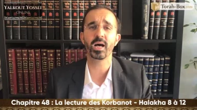 La lecture des Korbanot (Halakha 8 à 12)