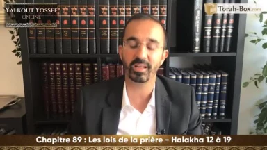 Les lois de la prière (Halakha 12 à 19)