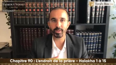 L'endroit de la prière (Halakha 1 à 15)