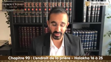 L'endroit de la prière (Halakha 16 à 25)