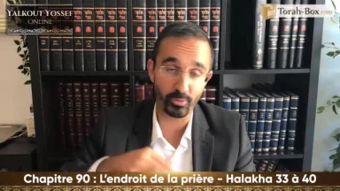 L'endroit de la prière (Halakha 33 à 40)