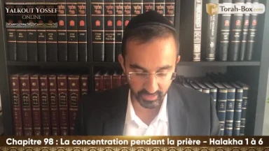 La concentration pendant la prière (Halakha 1 à 6)