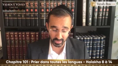 Prier dans toutes les langues (Halakha 8 à 14)