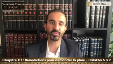 Bénédictions pour demander la pluie (Halakha 5 à 9)
