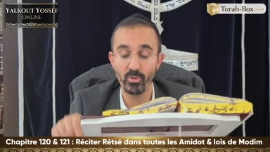 Réciter Rétsé dans toutes les 'Amidot - Lois de Modim