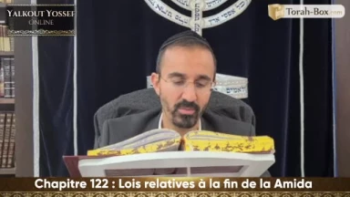 Lois relatives à la fin de la 'Amida