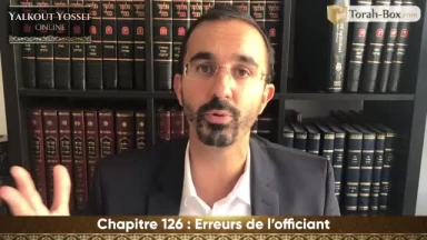 Erreurs de l'officiant