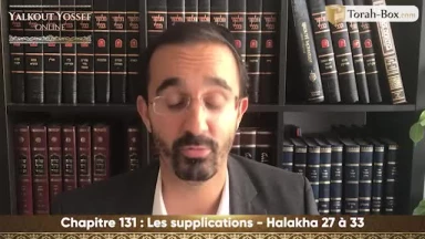 Les supplications (Halakha 27 à 33)