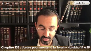 L'ordre pour monter à la Torah (Halakha 14 à 19)