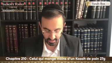Celui qui mange moins d'un Kazaït de pain (27g)