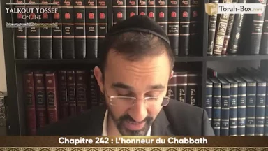 L'honneur du Chabbath