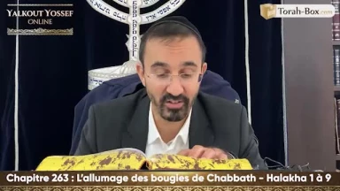 L'allumage des bougies de Chabbath (Halakha 1 à 9)