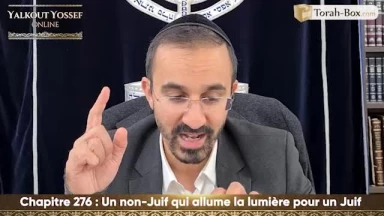 Un non-juif qui allume la lumière pour un juif