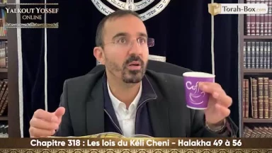 Les lois du Kéli Chéni (Halakha 49 à 56)