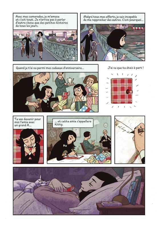 Ca s'est passé un...12 juin 1942 - Anne Frank commence à écrire 