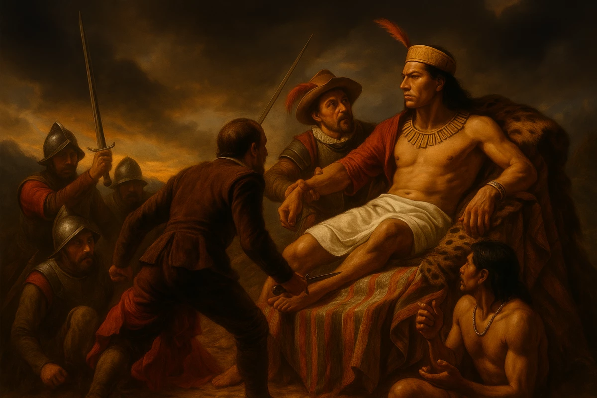 Ça s’est passé un 16 novembre 1532… Massacre des Incas par le co