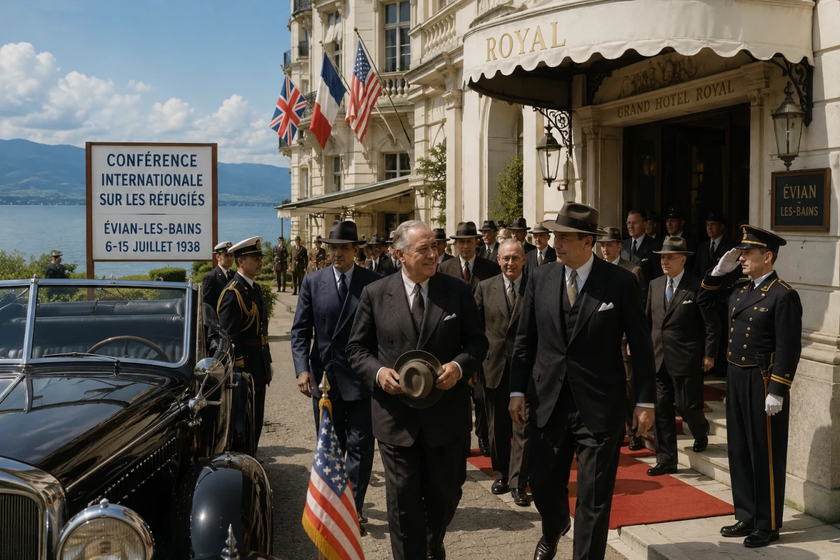 Ça s’est passé un… 22 juin 1938 — La Conférence de la Honte se p