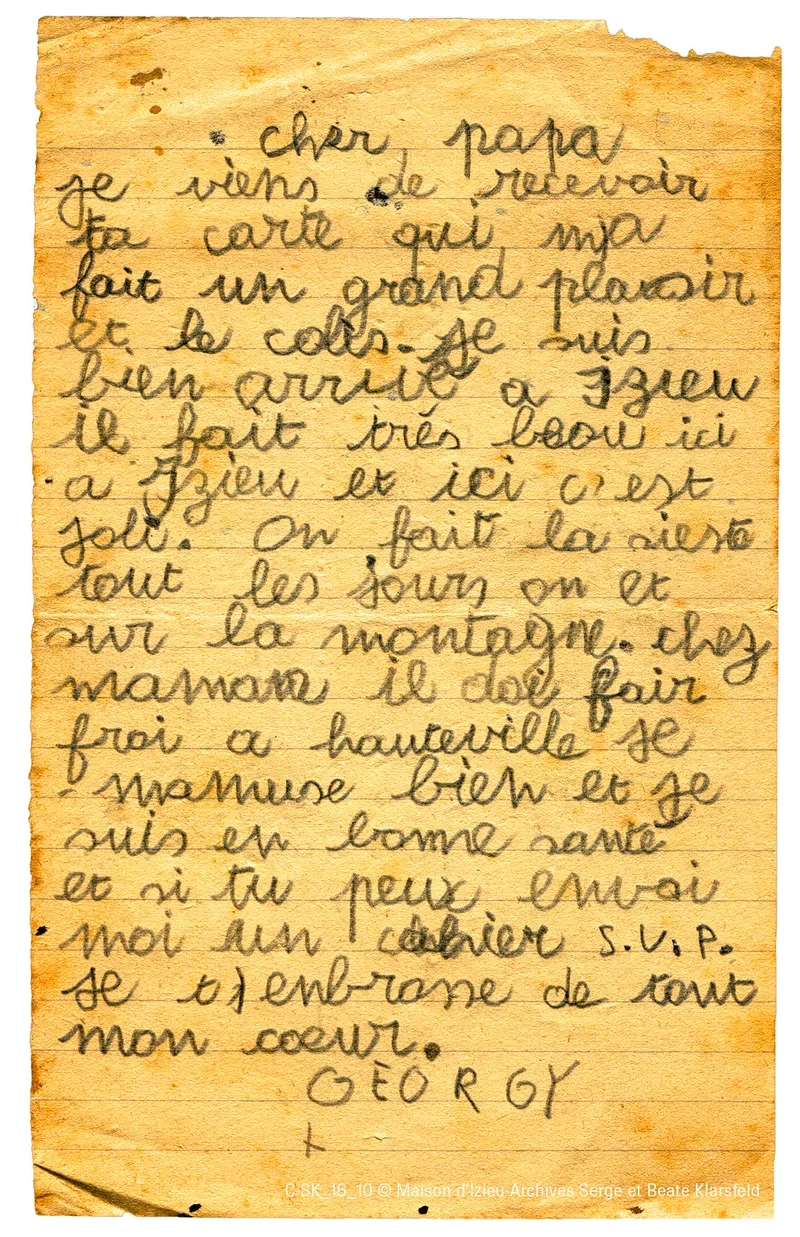 Ca s'est pass&eacute; un...6 avril 1943 - La raffle des enfants d'Izieu