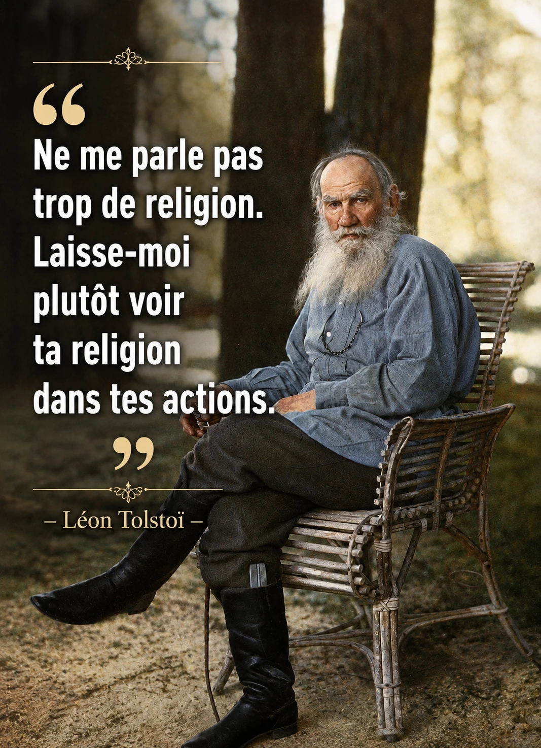 Ca s'est passé un...9 septembre 1828 - Naissance de Tolstoï, un