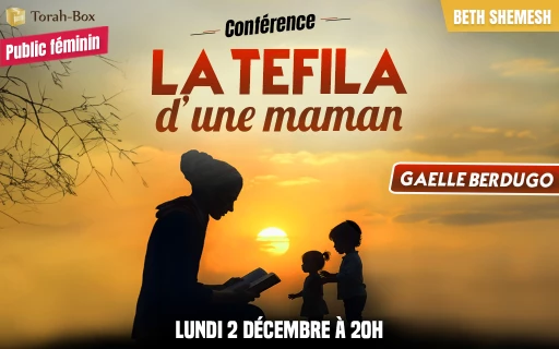 Rabbanite Gaëlle Berdugo : La téfila d'une maman