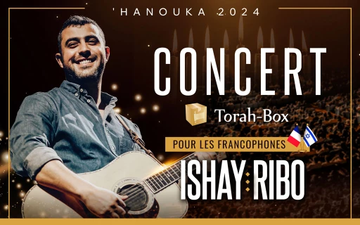 Concert de Ishay Ribo à l'occasion de Hanouka 2024