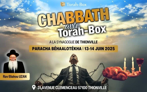  Chabbath à Thionville avec Torah-Box 
