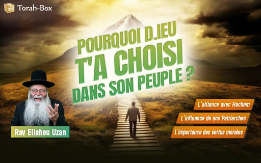 Conférence du Rav Uzan à Paris 16e : Pourquoi D.ieu T'a choisi dans Son Peuple ?
