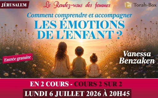 Le Rendez-vous des femmes à Jerusalem, avec Vanessa Benzaken