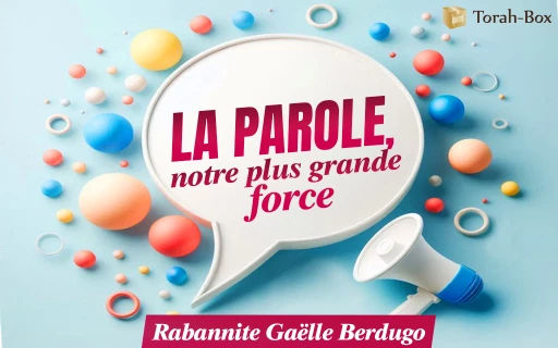 Rabbanite Gaëlle Berdugo à Paris 16e : La parole, notre plus grande force